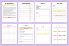Ecotherapy Planner for Wellness and Nature Connection - CraftNest - Digital Crafting and Art