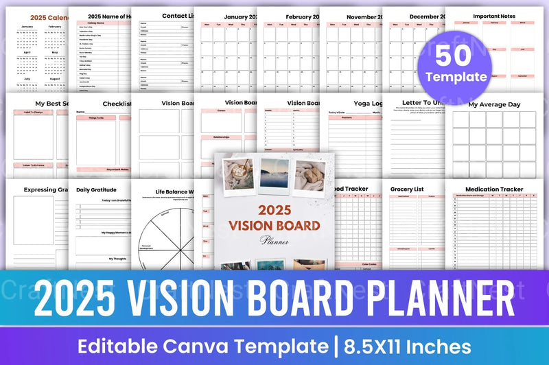 All-In-One Planner for Ultimate Organization - CraftNest - Digital Crafting and Art