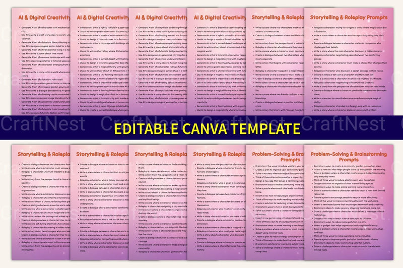 The Ultimate Creative Prompts Library - CraftNest - Digital Crafting and Art