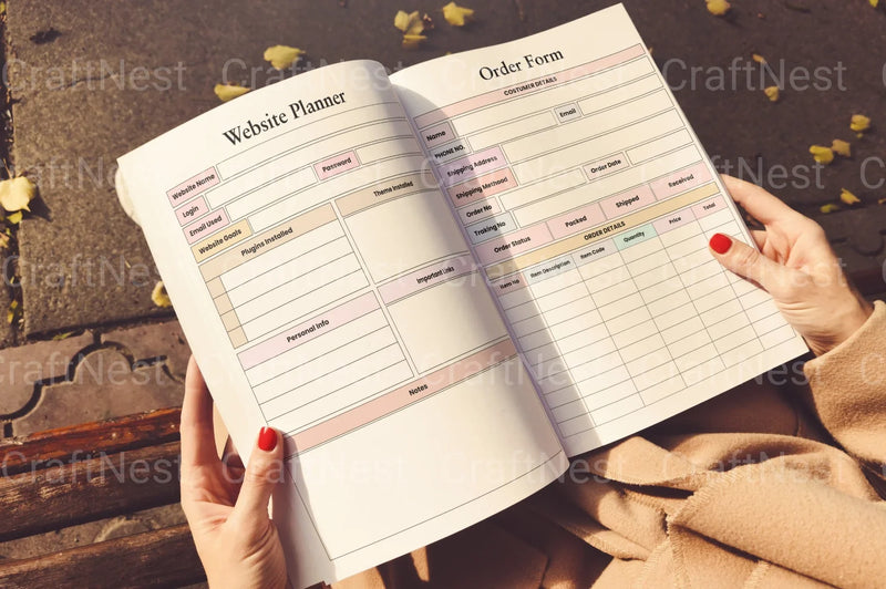 Craft Business Planner Guide - CraftNest - Digital Crafting and Art