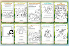 Little Minds Adventure Book - CraftNest - Digital Crafting and Art