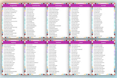 Colorful Curiosity Prompts for Creative Inspiration - CraftNest - Digital Crafting and Art