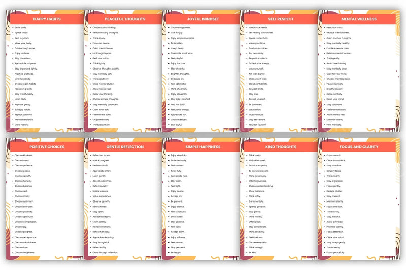 Happy Minds Prompts for Creativity and Inspiration - CraftNest - Digital Crafting and Art