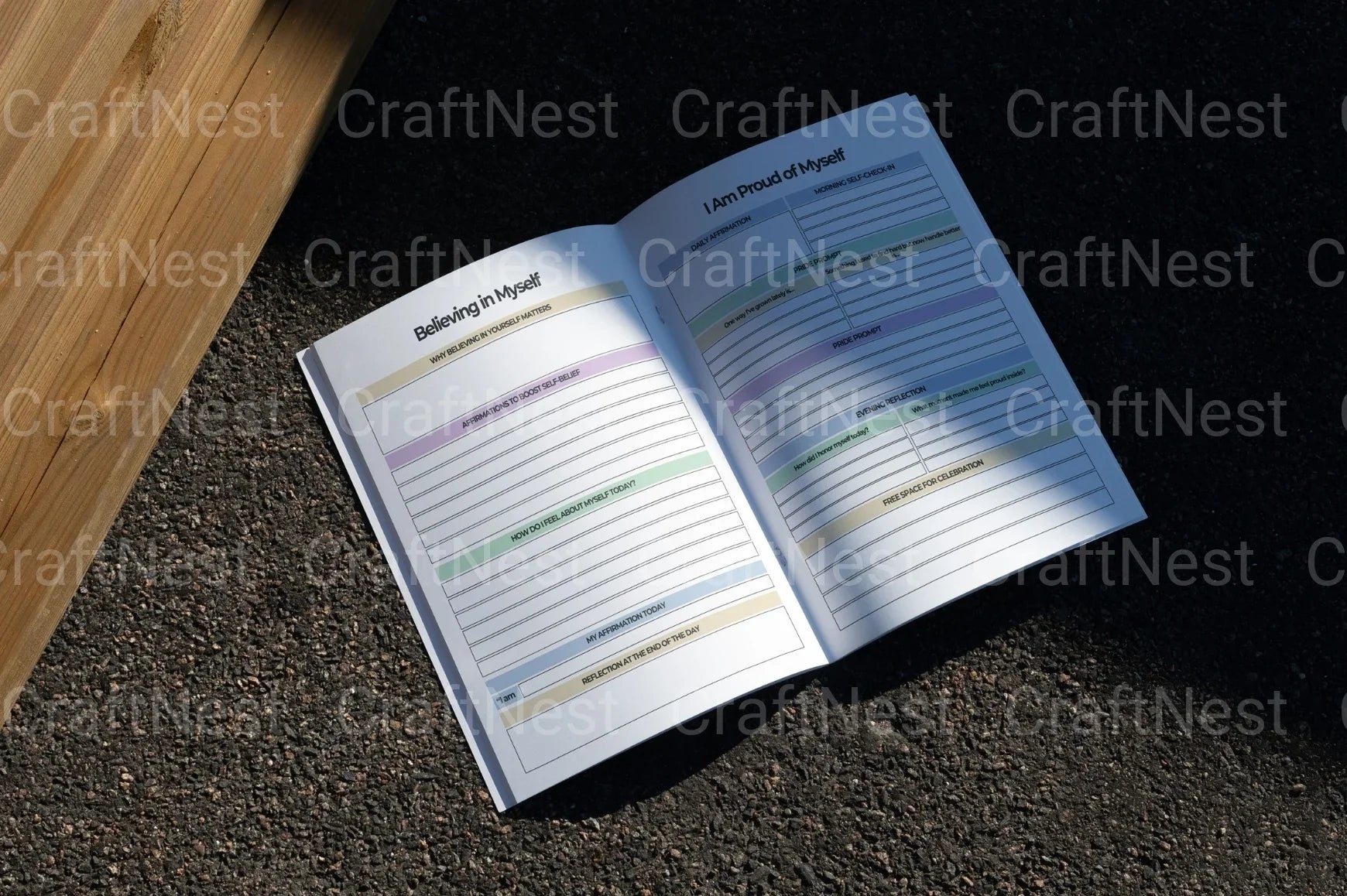 My First Affirmation - CraftNest - Digital Crafting and Art