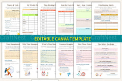 Effective ADHD Time Management Worksheets - CraftNest - Digital Crafting and Art