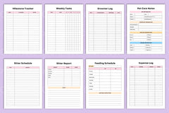 Pet Care Planner: Organize Your Pet's Health & Schedule - CraftNest - Digital Crafting and Art
