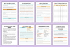 Trauma Therapy Workbook: Healing and Recovery Guide - CraftNest - Digital Crafting and Art