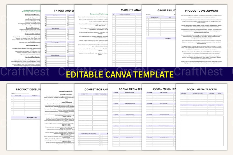 Entrepreneur Busters Success Workbook - CraftNest - Digital Crafting and Art