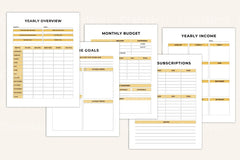 Savings Expense Tracker Tool - CraftNest - Digital Crafting and Art