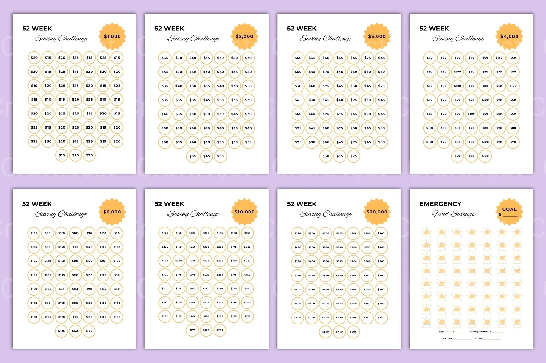 Money Saving Challenge: Boost Your Savings - CraftNest - Digital Crafting and Art