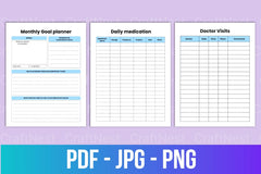 Medical Binder Organizer - CraftNest - Digital Crafting and Art
