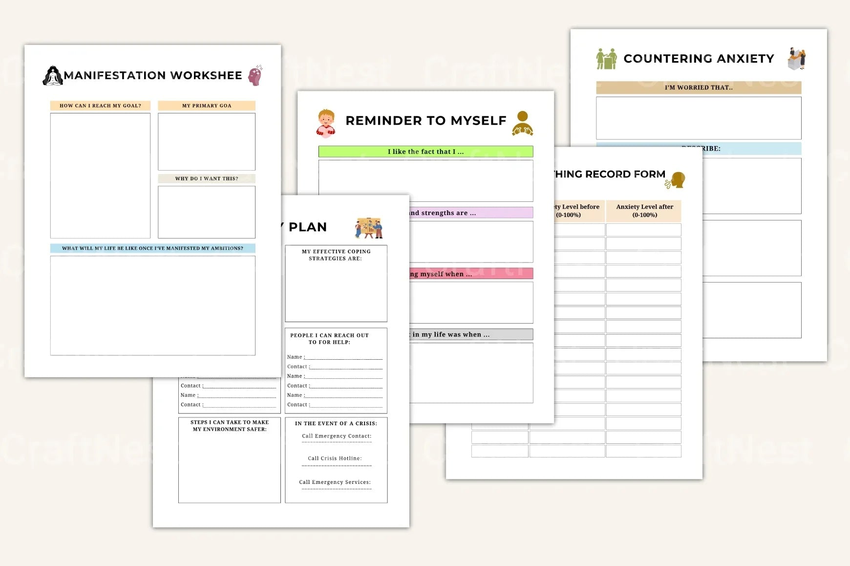 Mindfulness for Mental Health Enhancement - CraftNest - Digital Crafting and Art