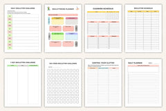 Decluttering Organizer Planner - CraftNest - Digital Crafting and Art