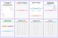 PTSD Trauma Recovery Workbook - CraftNest - Digital Crafting and Art