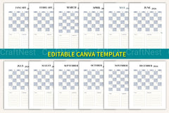 Efficient Daily Planner for Optimal Organization - CraftNest - Digital Crafting and Art