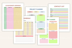 School Year Planner for Kids - CraftNest - Digital Crafting and Art