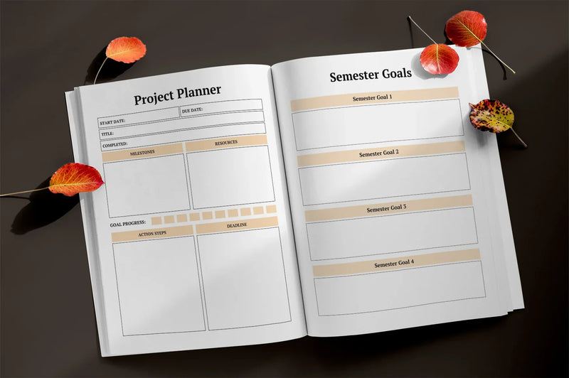College Planner - CraftNest - Digital Crafting and Art