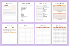 Craft Business Planner Guide - CraftNest - Digital Crafting and Art
