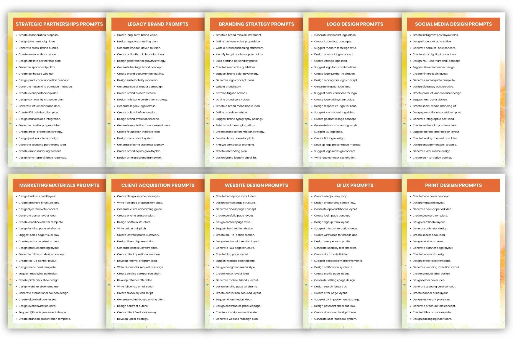 Business Prompts for Creative Inspiration - CraftNest - Digital Crafting and Art