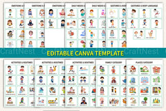 Non-Verbal Communication Visual Cards - CraftNest - Digital Crafting and Art