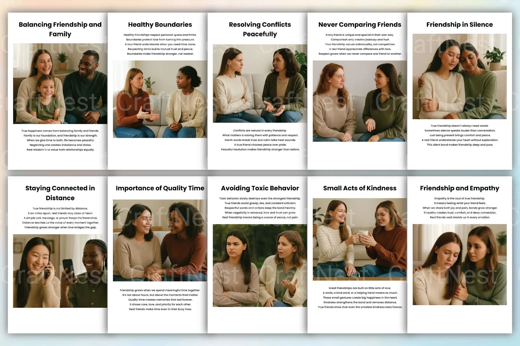 Ultimate Friendship Guidebook - CraftNest - Digital Crafting and Art