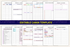 Craft Business Planner Guide - CraftNest - Digital Crafting and Art