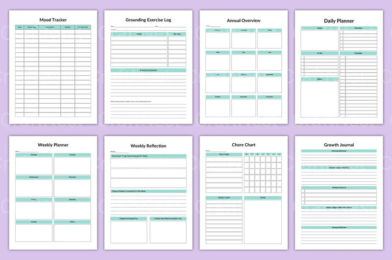 Healing Journey Planner - CraftNest - Digital Crafting and Art