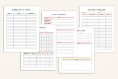 Complete House Management Binder for Efficient Home Organization - CraftNest - Digital Crafting and Art
