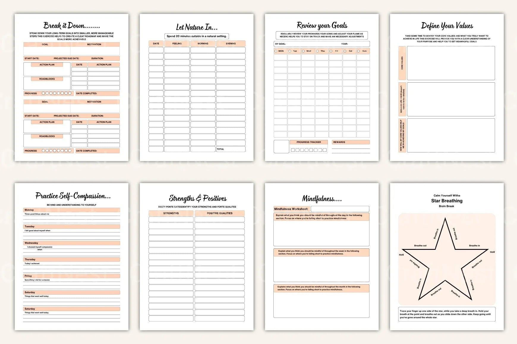 Burnout Recovery Workbook Guide - CraftNest - Digital Crafting and Art