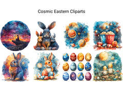 Cosmic Eastern Clipart - CraftNest