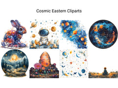 Cosmic Eastern Clipart - CraftNest