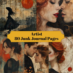 Artist Junk Journal Pages - CraftNest - Digital Crafting and Art