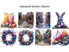 Cyberpunk Eastern Clipart - CraftNest