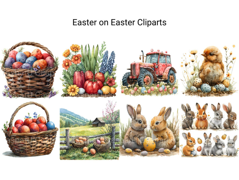 Easter On Easter Clipart - CraftNest