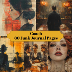 Coach Junk Journal Pages - CraftNest - Digital Crafting and Art