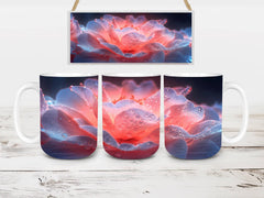 Flower Camellias 4 Mug Wrap - CraftNest