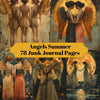 Angels Summer Junk Journal Pages