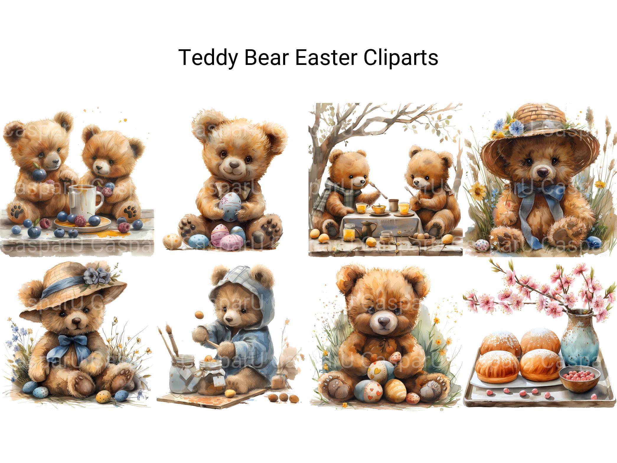 Teddy Bear Clipart - CraftNest