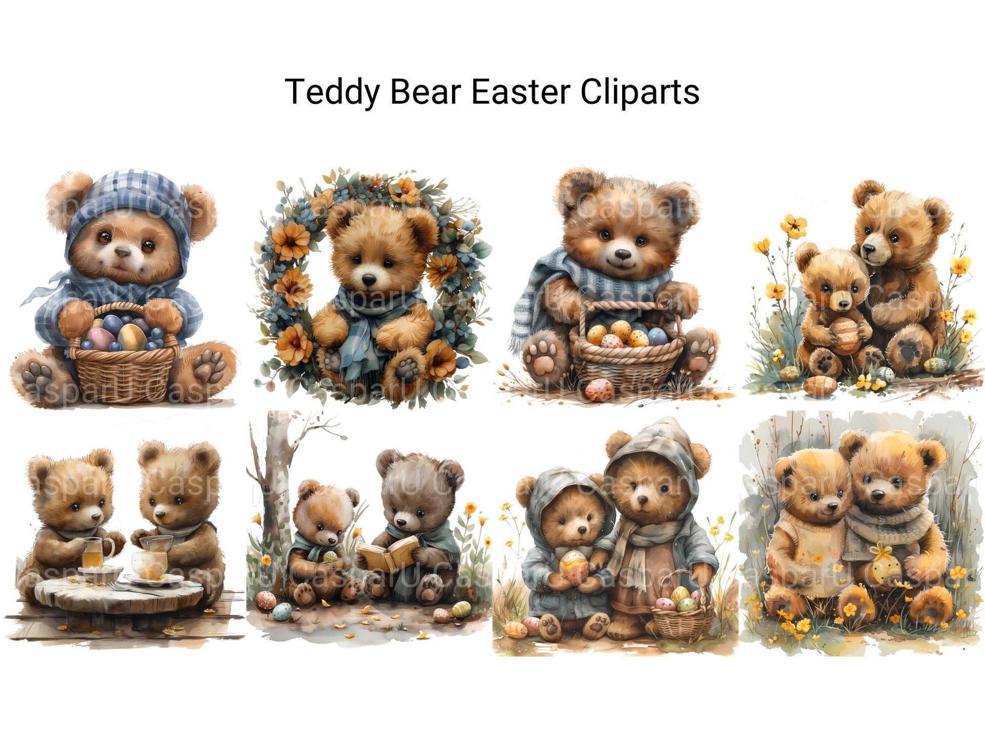 Teddy Bear Clipart - CraftNest