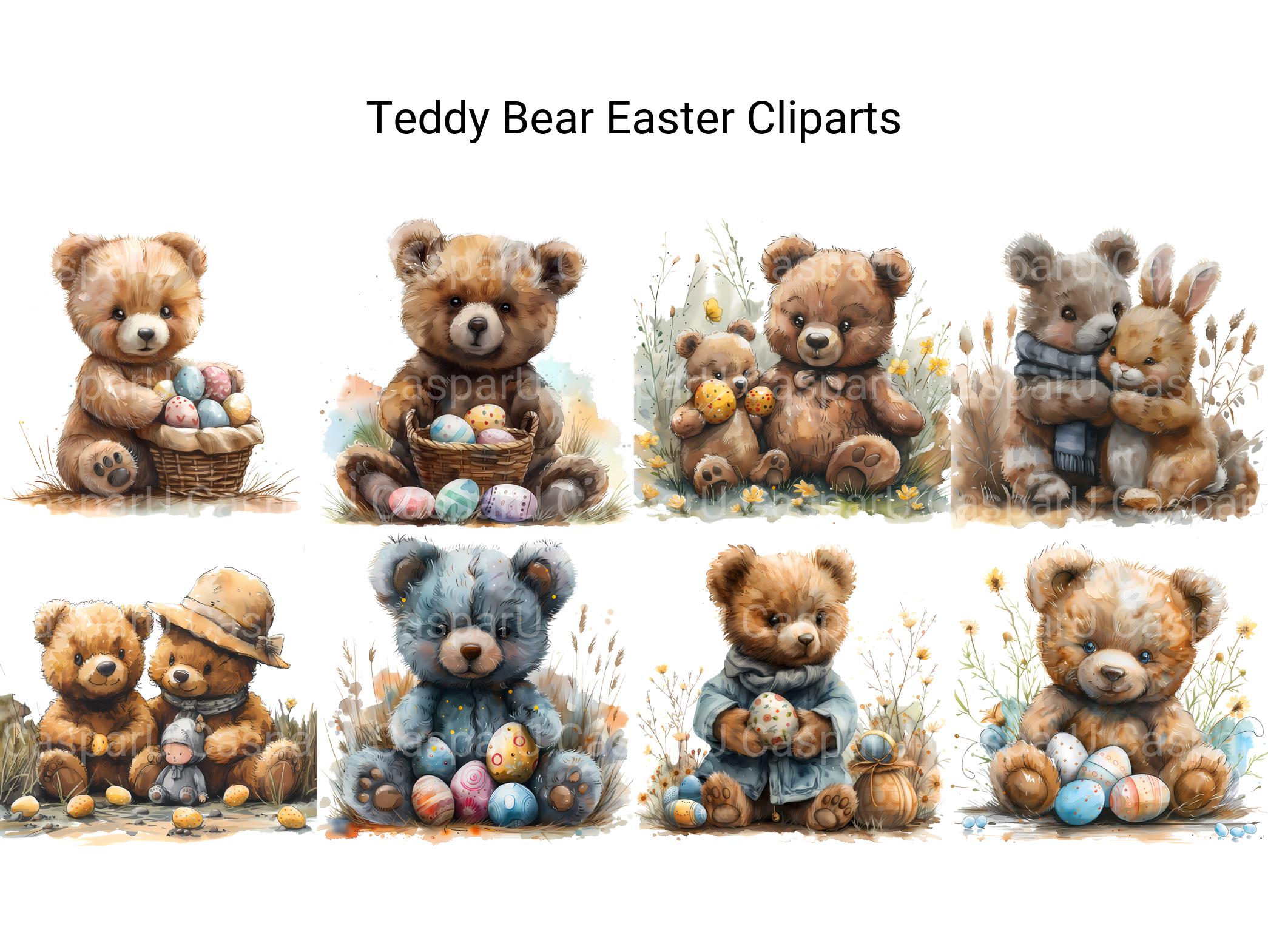 Teddy Bear Clipart - CraftNest