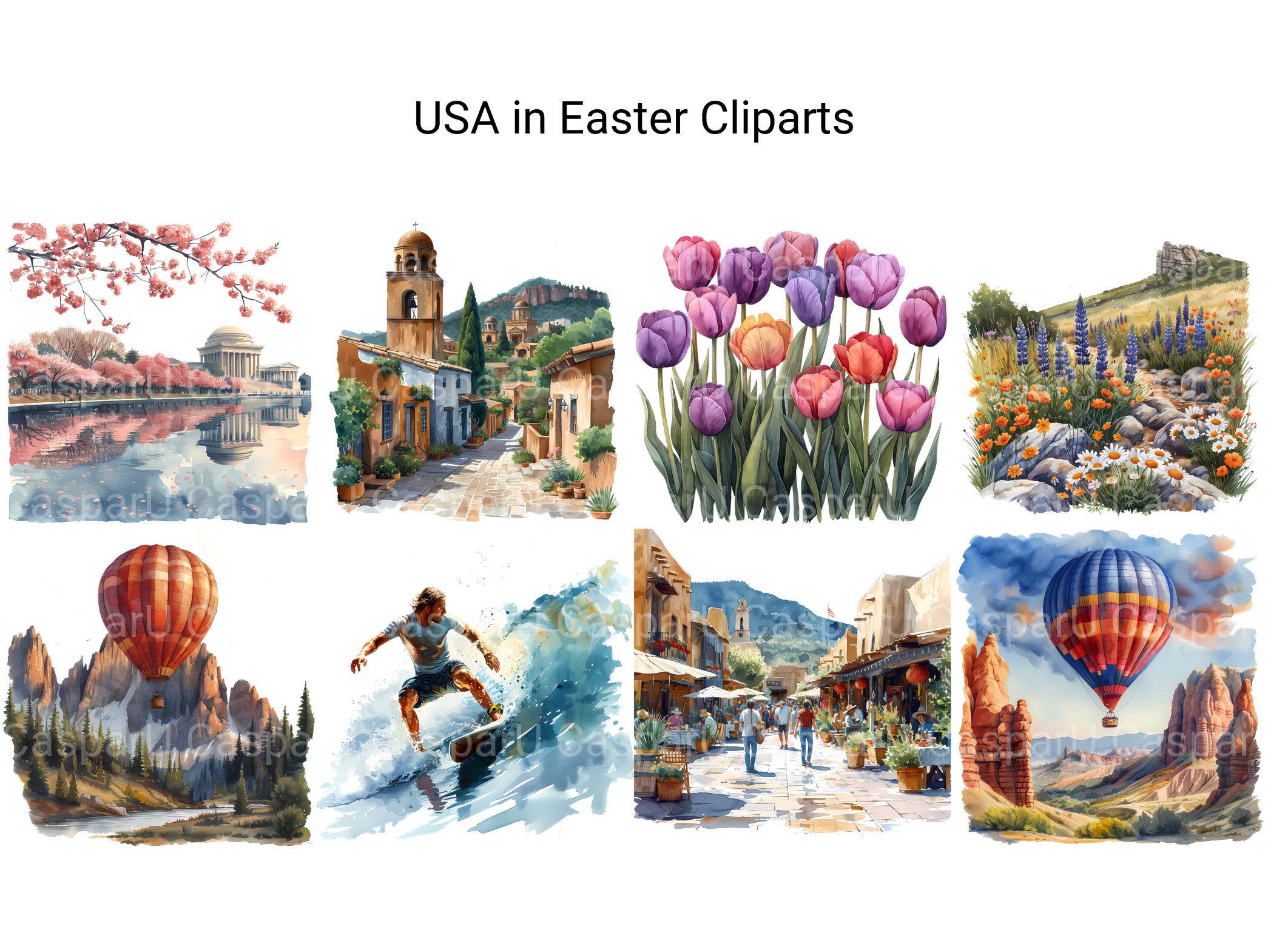 USA In Easter - CraftNest