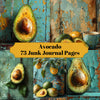 Avocado Junk Journal Pages