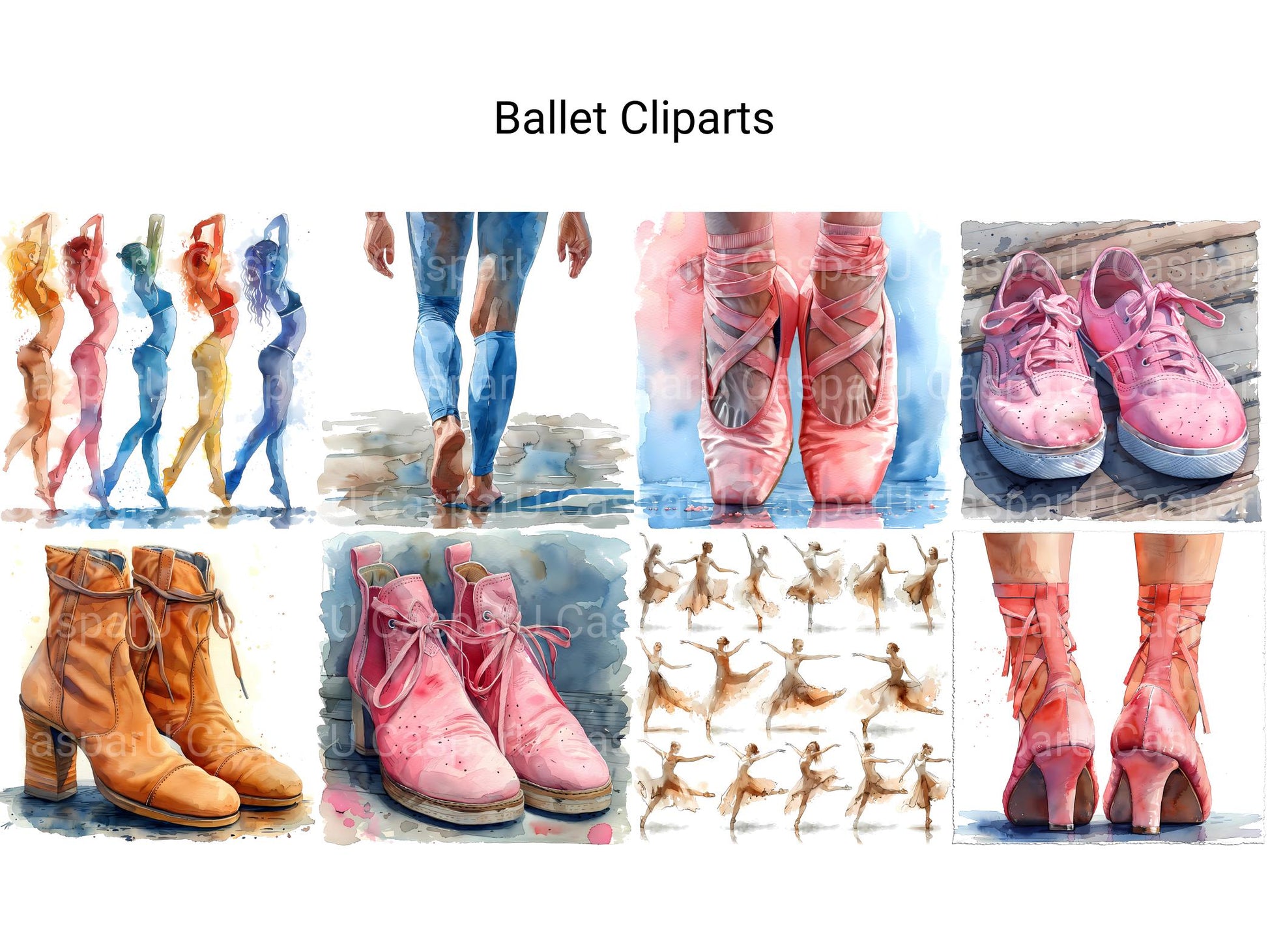 Ballet Clipart - CraftNest - Digital Crafting and Art