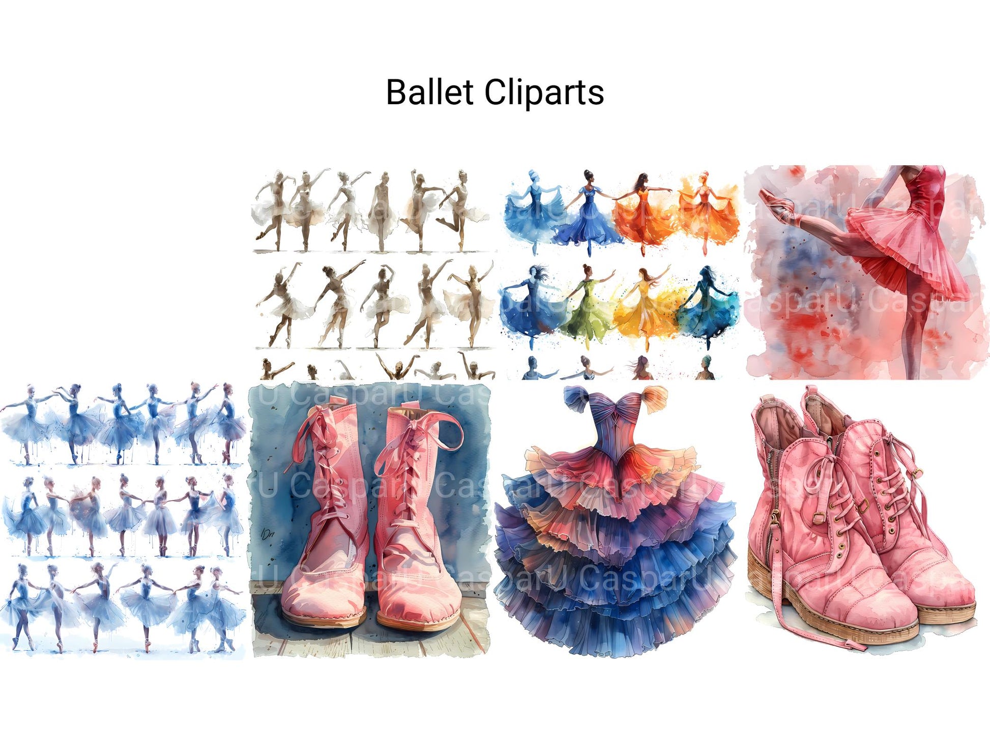 Ballet Clipart - CraftNest - Digital Crafting and Art