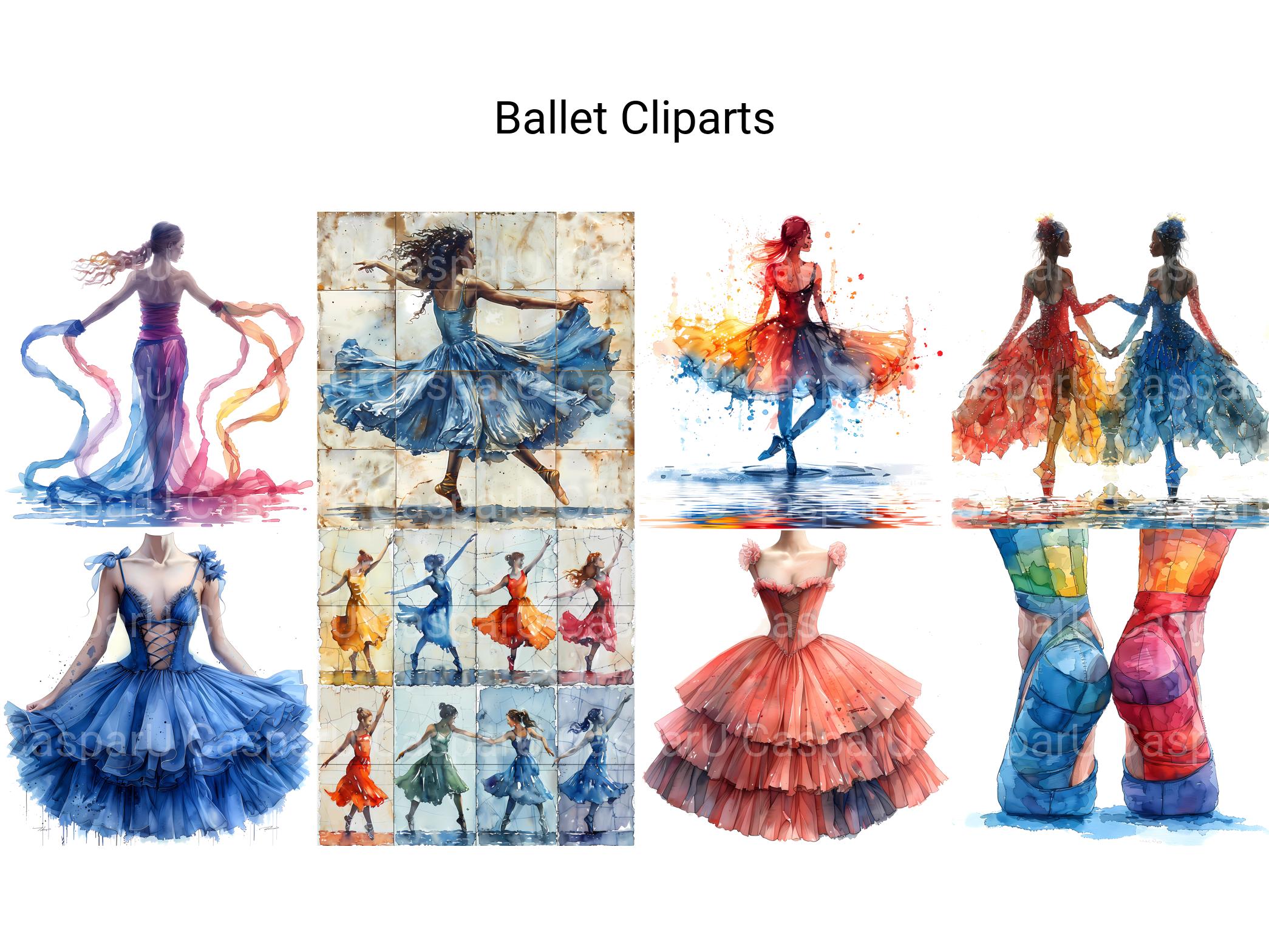 Ballet Clipart - CraftNest - Digital Crafting and Art