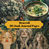Broccoli Junk Journal Pages