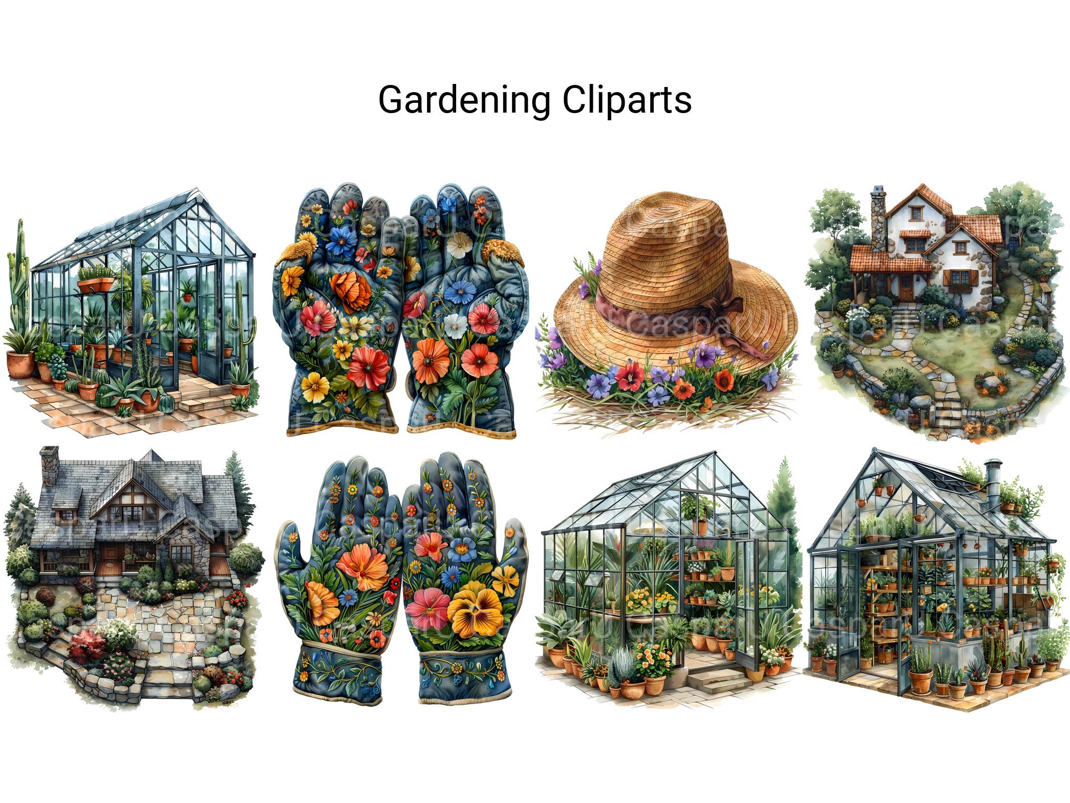 Gardening Clipart - CraftNest - Digital Crafting and Art