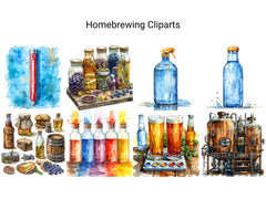 Homebrewing Clipart - CraftNest - Digital Crafting and Art