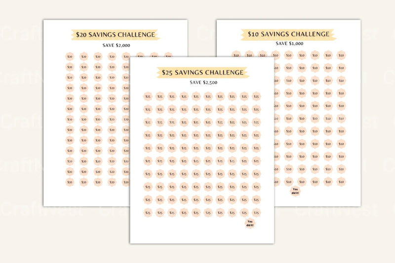 Budget Planner Template - CraftNest - Digital Crafting and Art