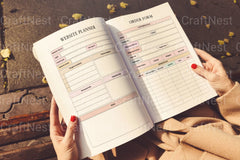 Craft Business Planner: Start Your Creative Journey - CraftNest - Digital Crafting and Art